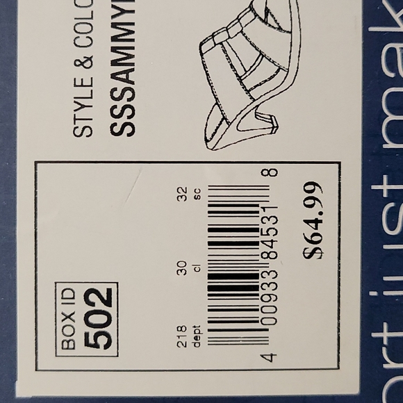 3" High Heel Sandals White Patent Open Toe Sole Sense Ability Croft Barrow 6.5 - Picture 12 of 14